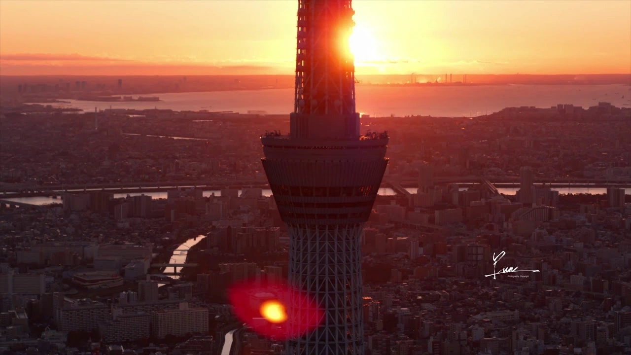 航拍东京作品「面向天空，明日东京」Drone aerial photography of Tokyo works "to the sky, Tokyo tomorrow"